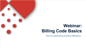 Billing Code Basics Webinar