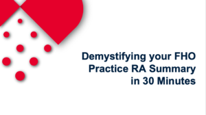 Understand how to read your RA summary Webinar FHO