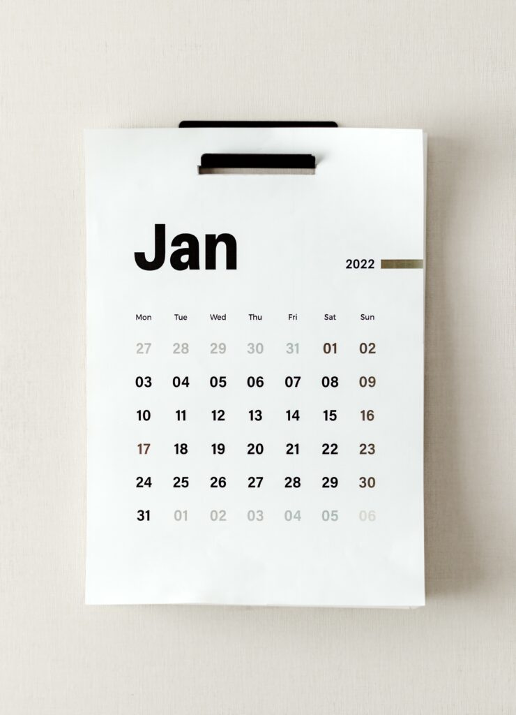 2022 Medical Billing Calendars